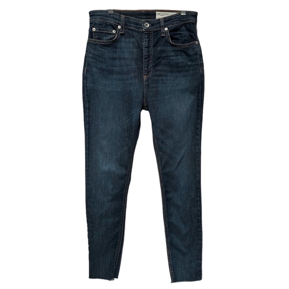 Rag & Bone Nina High Rise Ankle Skinny Jeans Kayt - Picture 9 of 9